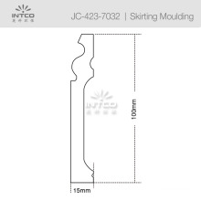 Waterproof PS Skirting board